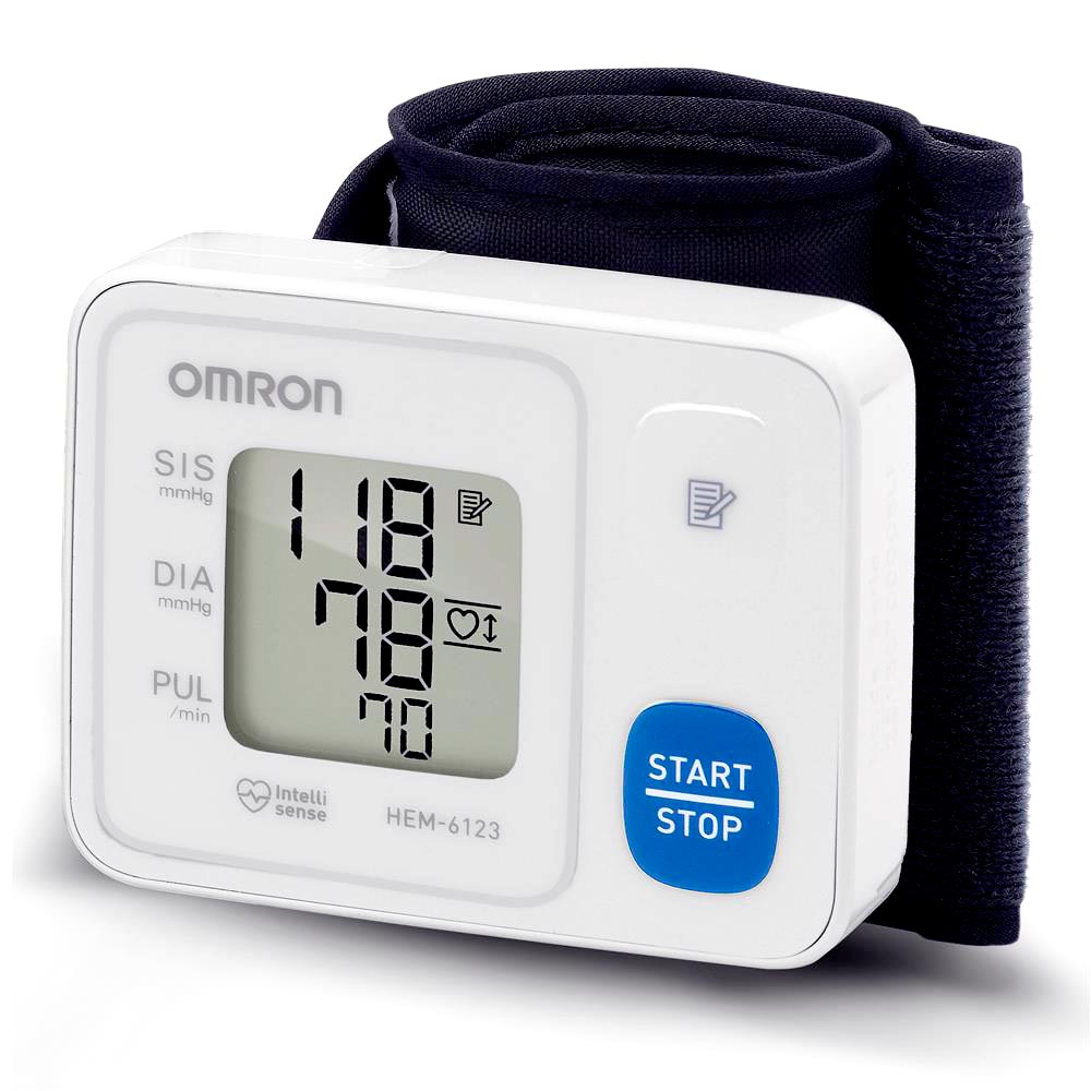 Aparelho de Pressão Automático de Pulso Control HEM-6123 OMRON