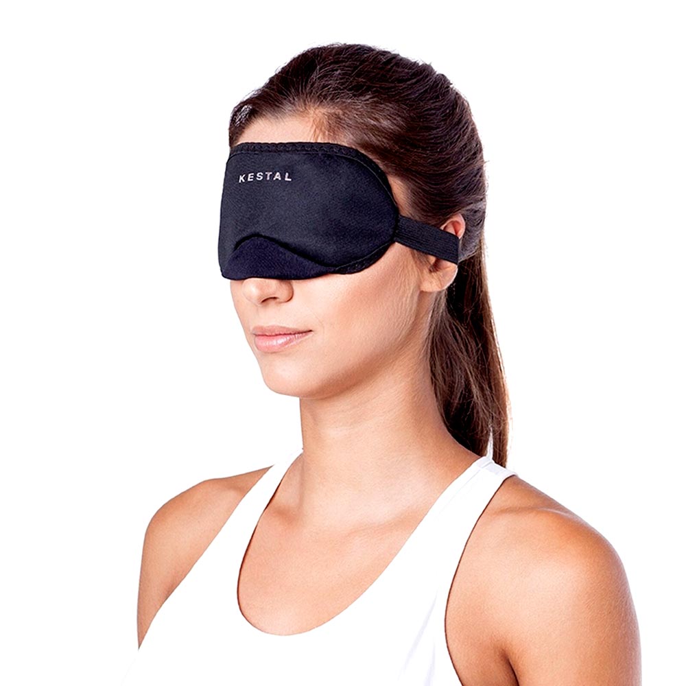 Máscara de Olhos Para Dormir Preta